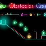 Glow obstacle course