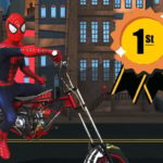 Spider Man Motorbike