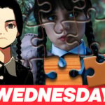 Wednesday Addams Jigsaw Puzzle